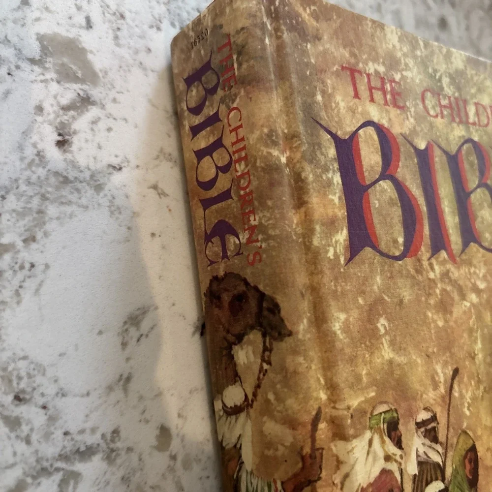 The Children's Bible‎ 1972 Excellent Golden Press Illustrated Bible Stories
